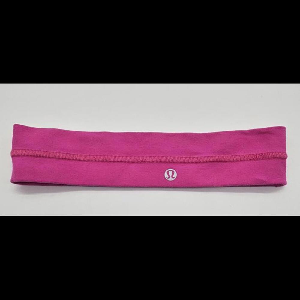 Lululemon Hair Band Pink O/S